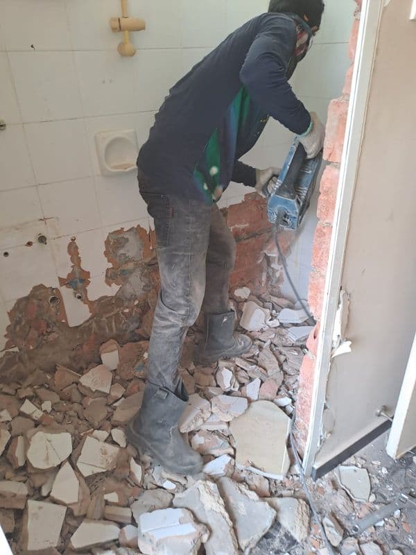 HDB and condo bathroom tile hacking