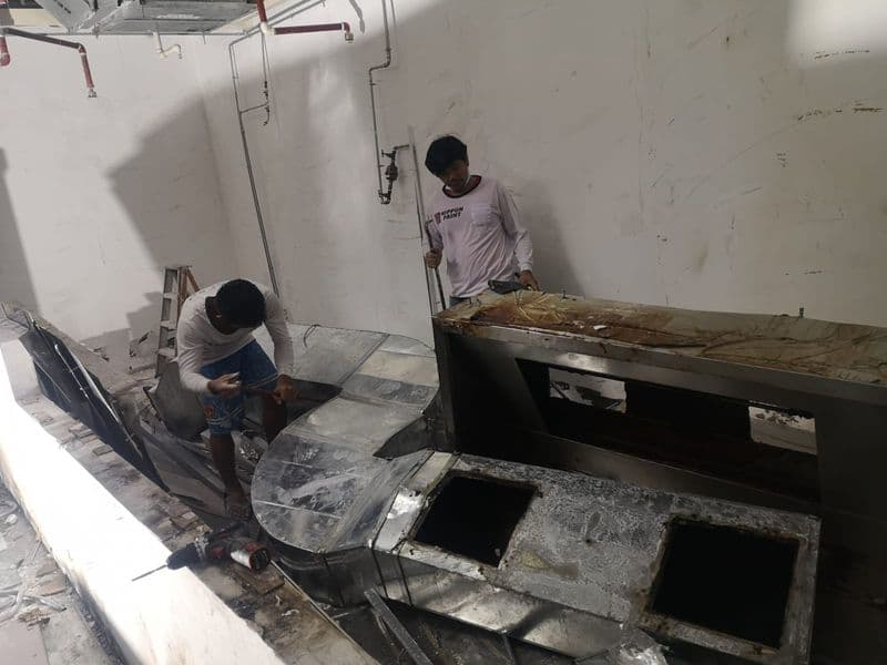 Café reinstatement contractor Singapore