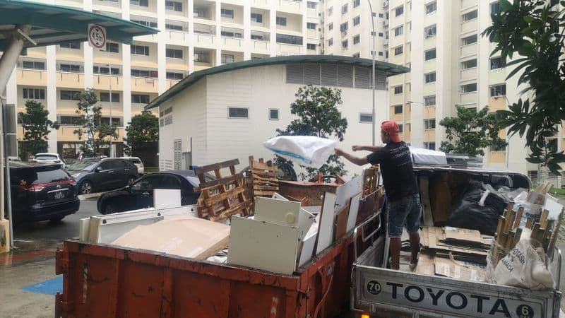 Residential furniture disposal Singapore