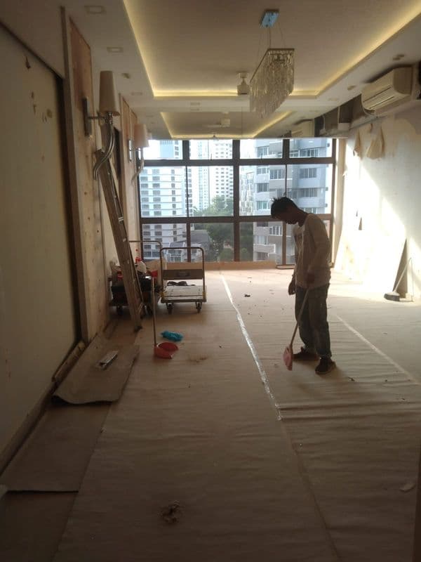 Built-in carpentry and cabinet dismantling Singapore