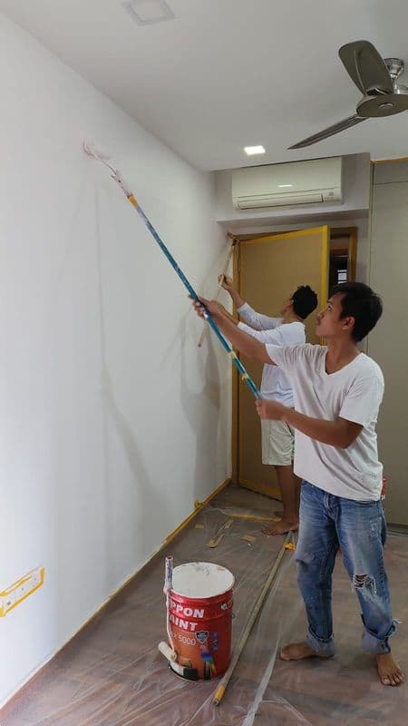Residential painting and touch-up services