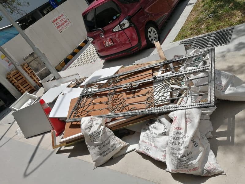 Professional doorframe and door removal Singapore