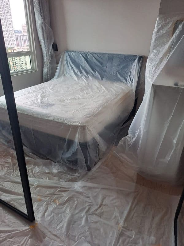 Residential ceiling mould removal and anti-mould painting Singapore